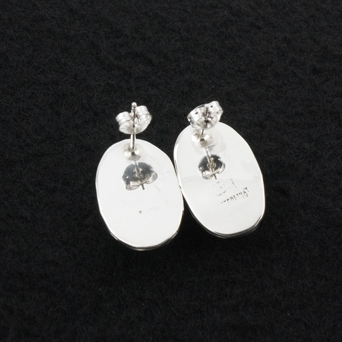 Ernest Hawthorne Turquoise & Sterling Silver Earrings