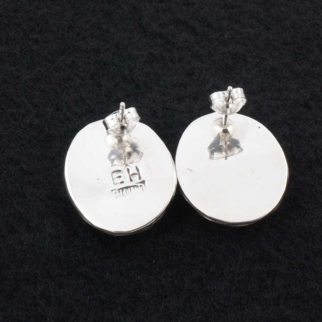 Ernest Hawthorne Turquoise & Sterling Silver Earrings