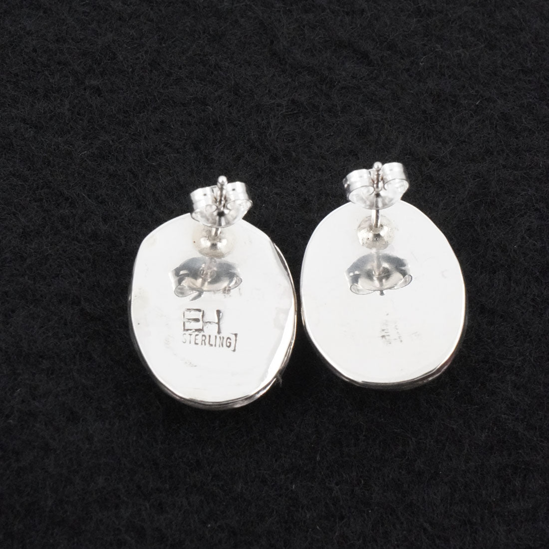 Ernest Hawthorne Turquoise & Sterling Silver Earrings