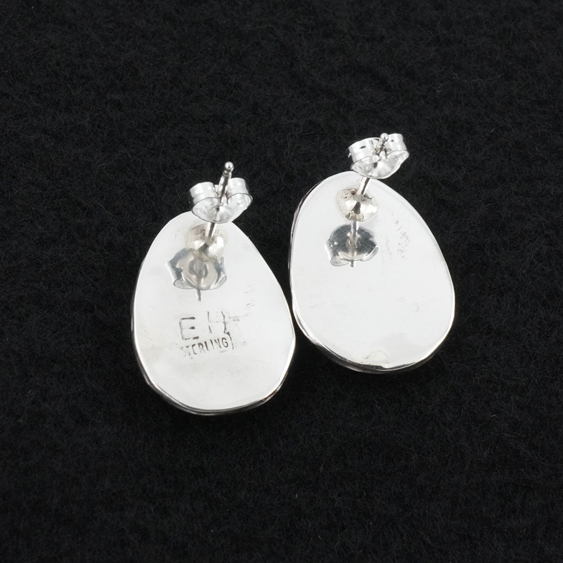 Ernest Hawthorne Turquoise & Sterling Silver Earrings