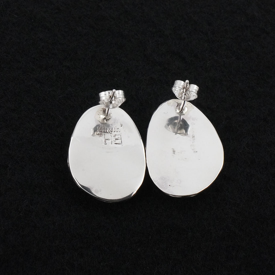 Ernest Hawthorne Turquoise & Sterling Silver Earrings