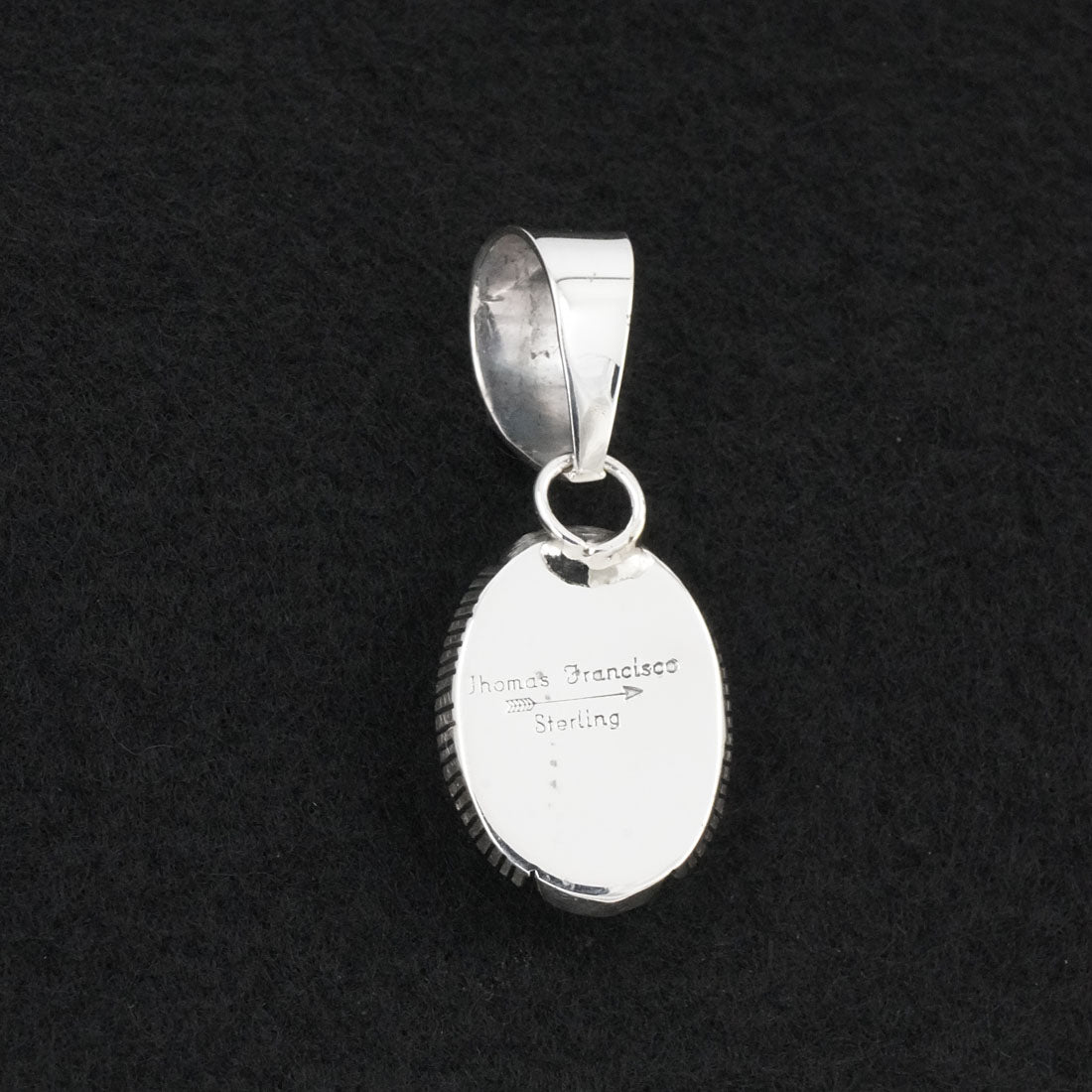 Thomas Francisco Turquoise & Sterling Silver Pendant