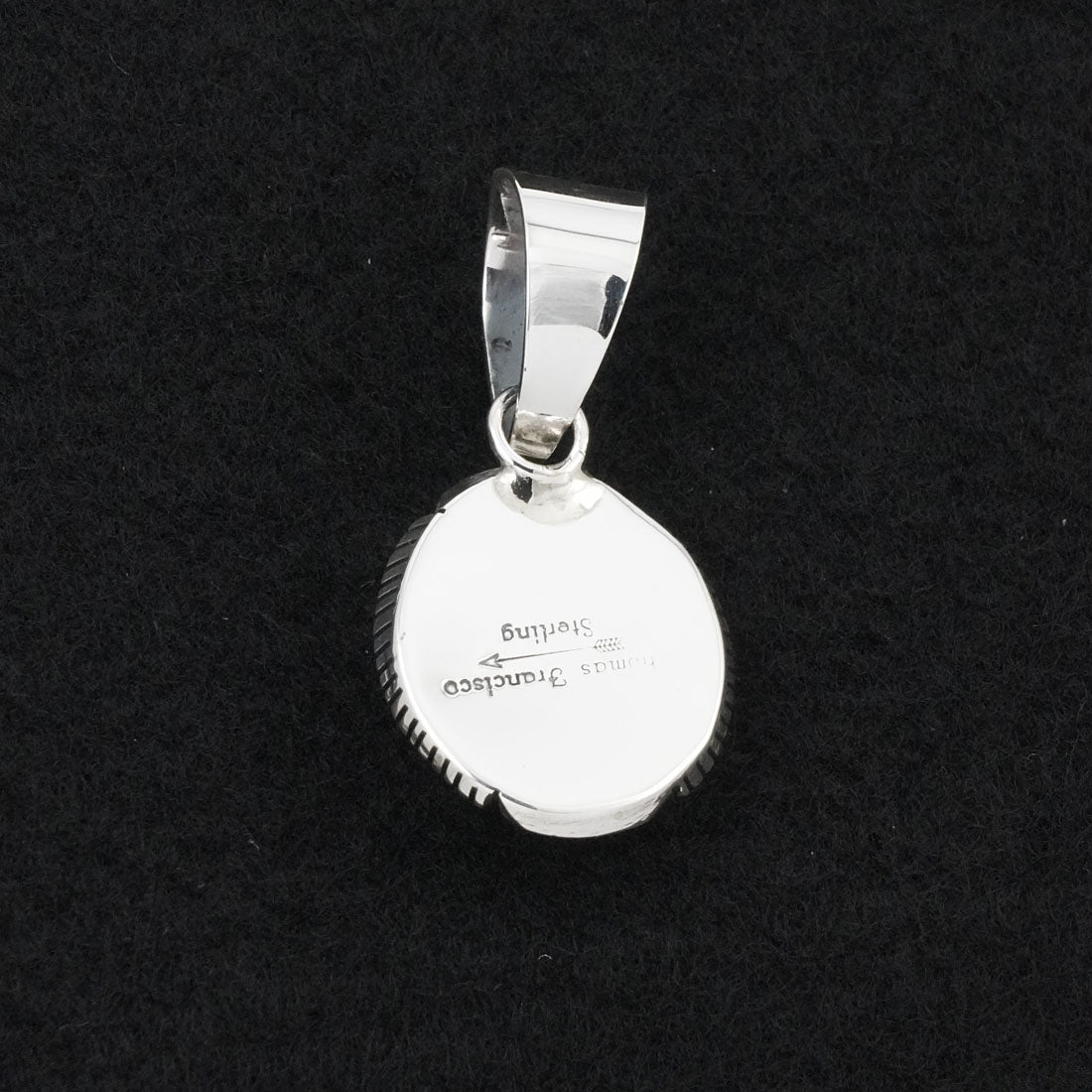 Thomas Francisco Turquoise & Sterling Silver Pendant