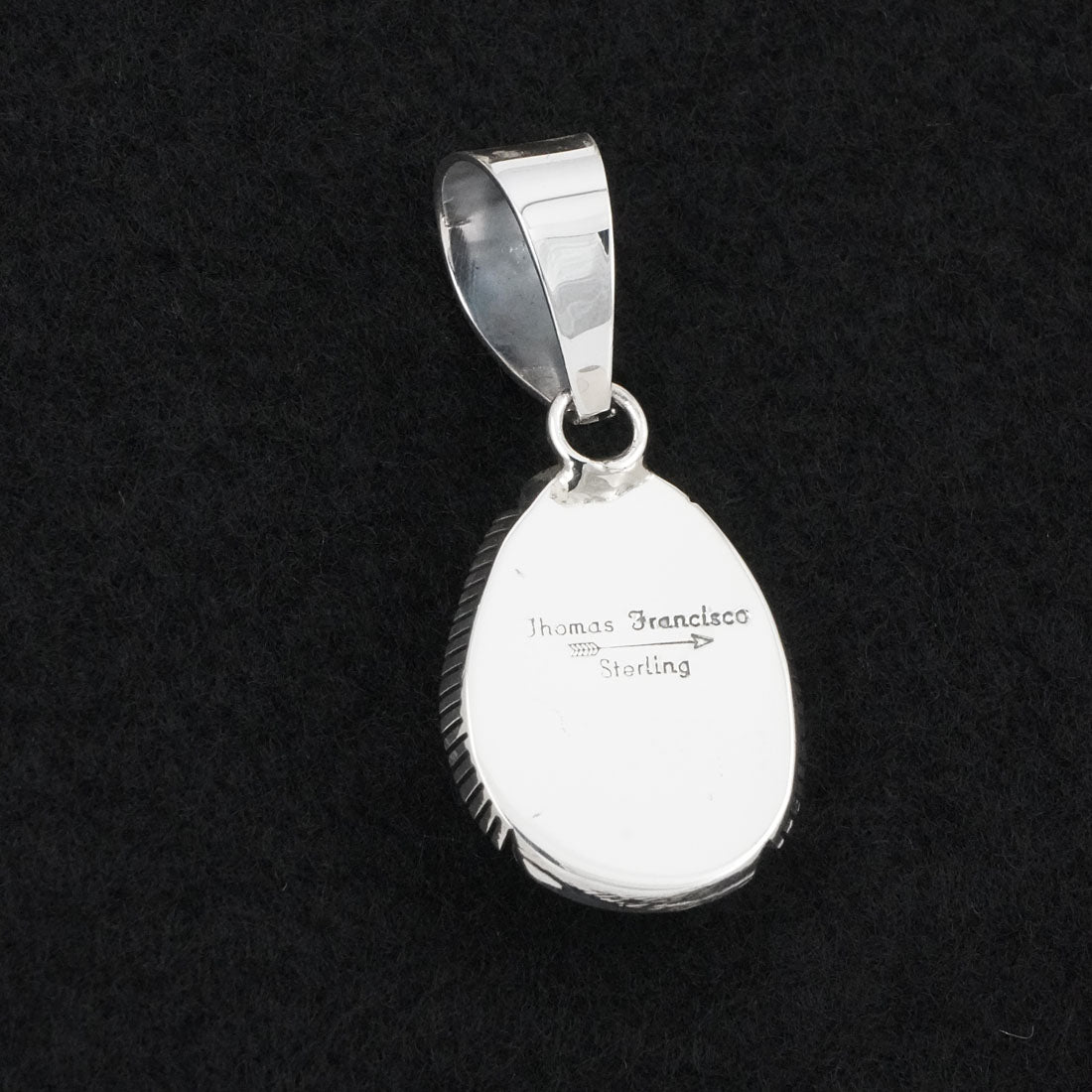 Thomas Francisco Turquoise & Sterling Silver Pendant