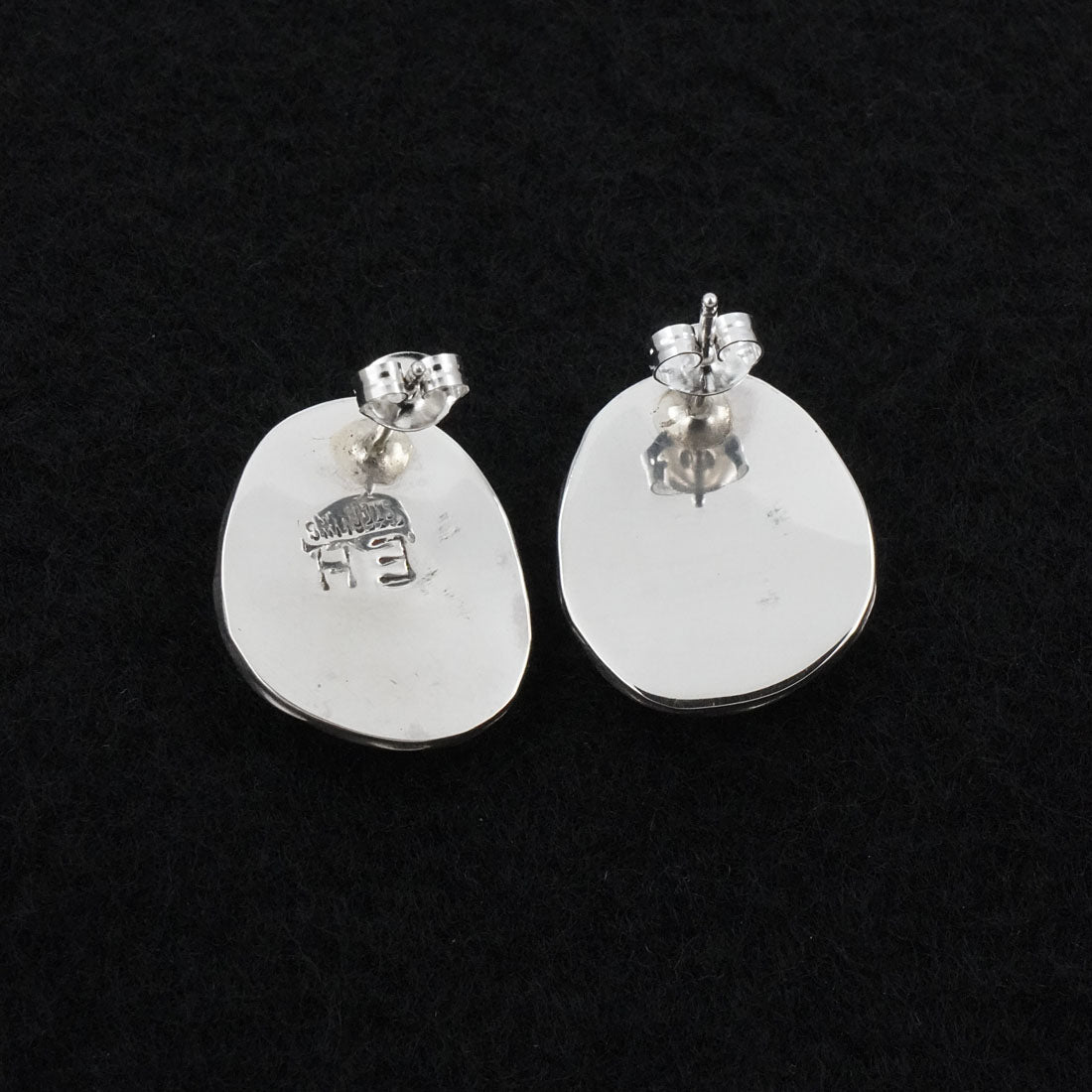 Ernest Hawthorne Turquoise & Sterling Silver Earrings