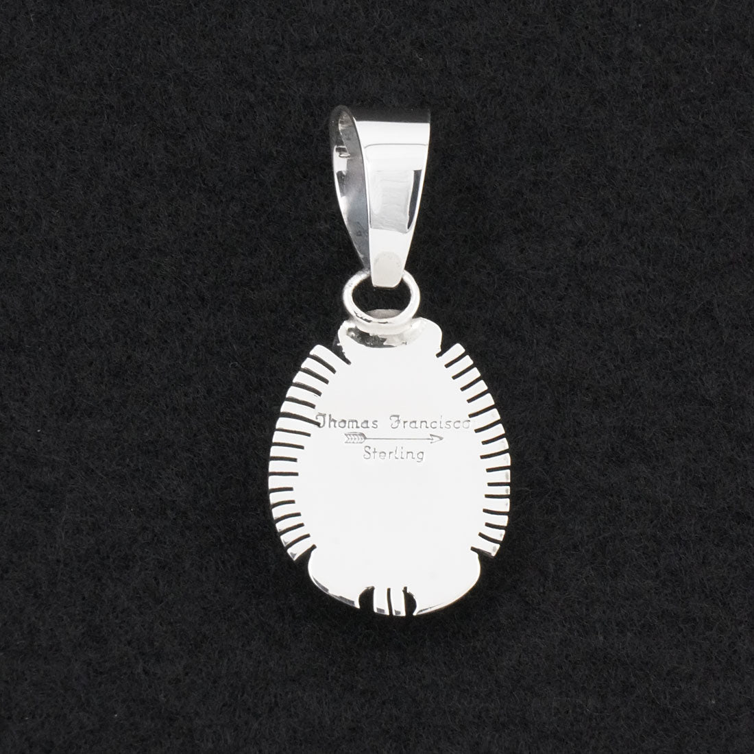 Thomas Francisco Turquoise & Sterling Silver Pendant