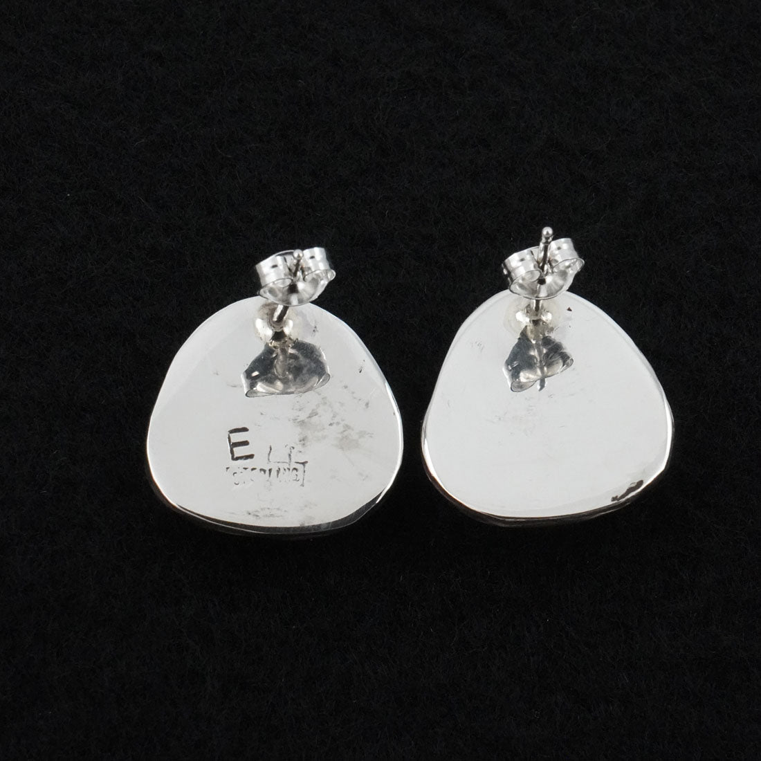 Ernest Hawthorne Turquoise & Sterling Silver Earrings
