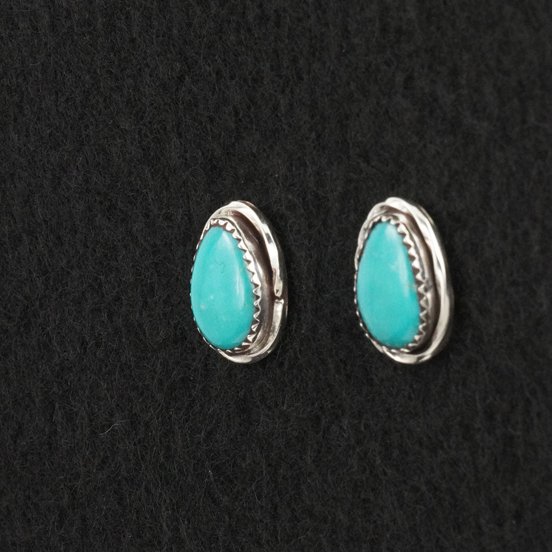 Ernest Hawthorne Turquoise & Sterling Silver Earrings