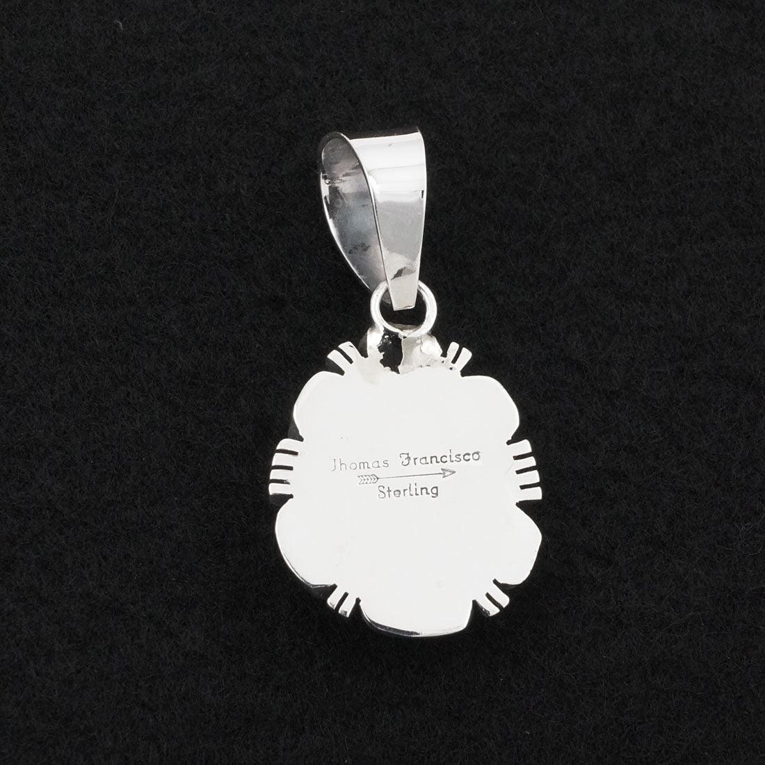 Thomas Francisco Turquoise & Sterling Silver Pendant