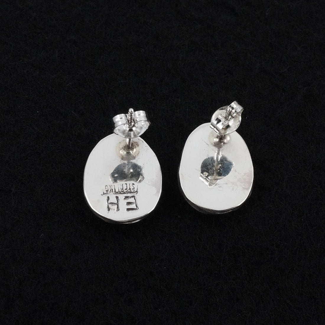 Ernest Hawthorne Turquoise & Sterling Silver Earrings