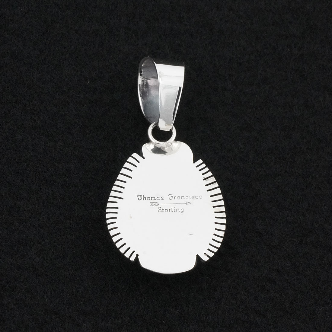 Thomas Francisco Turquoise & Sterling Silver Pendant