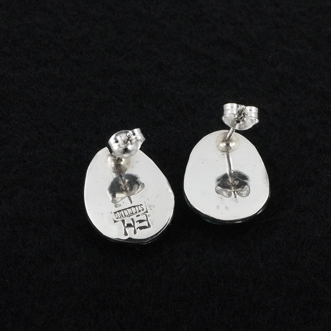 Ernest Hawthorne Turquoise & Sterling Silver Earrings