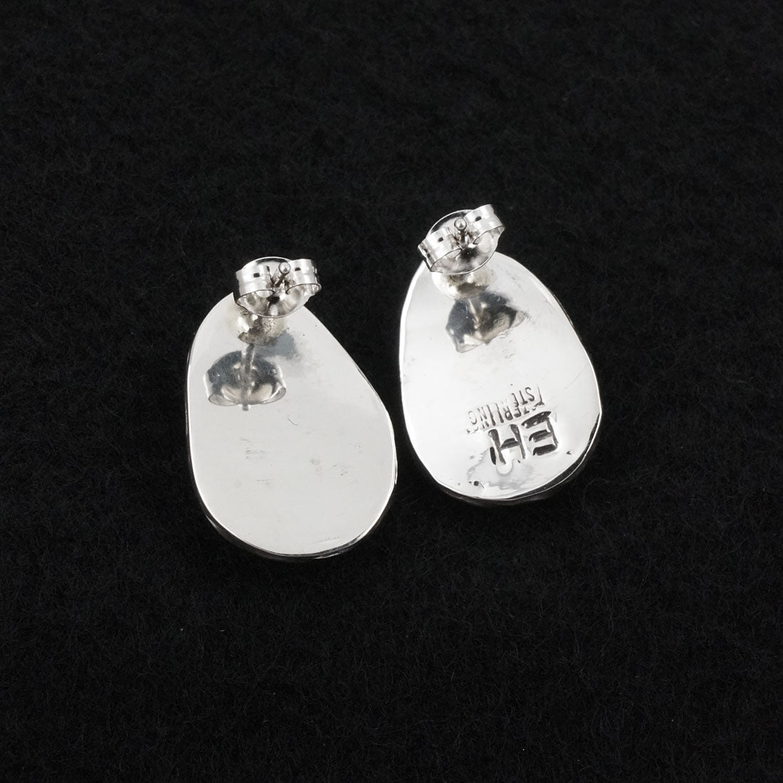 Ernest Hawthorne Turquoise & Sterling Silver Earrings