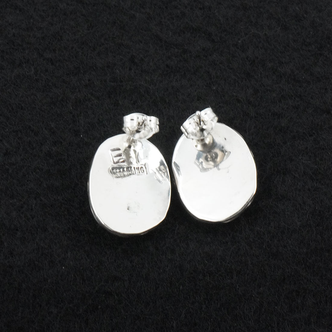 Ernest Hawthorne Turquoise & Sterling Silver Earrings