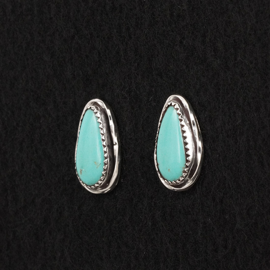 Ernest Hawthorne Turquoise & Sterling Silver Earrings