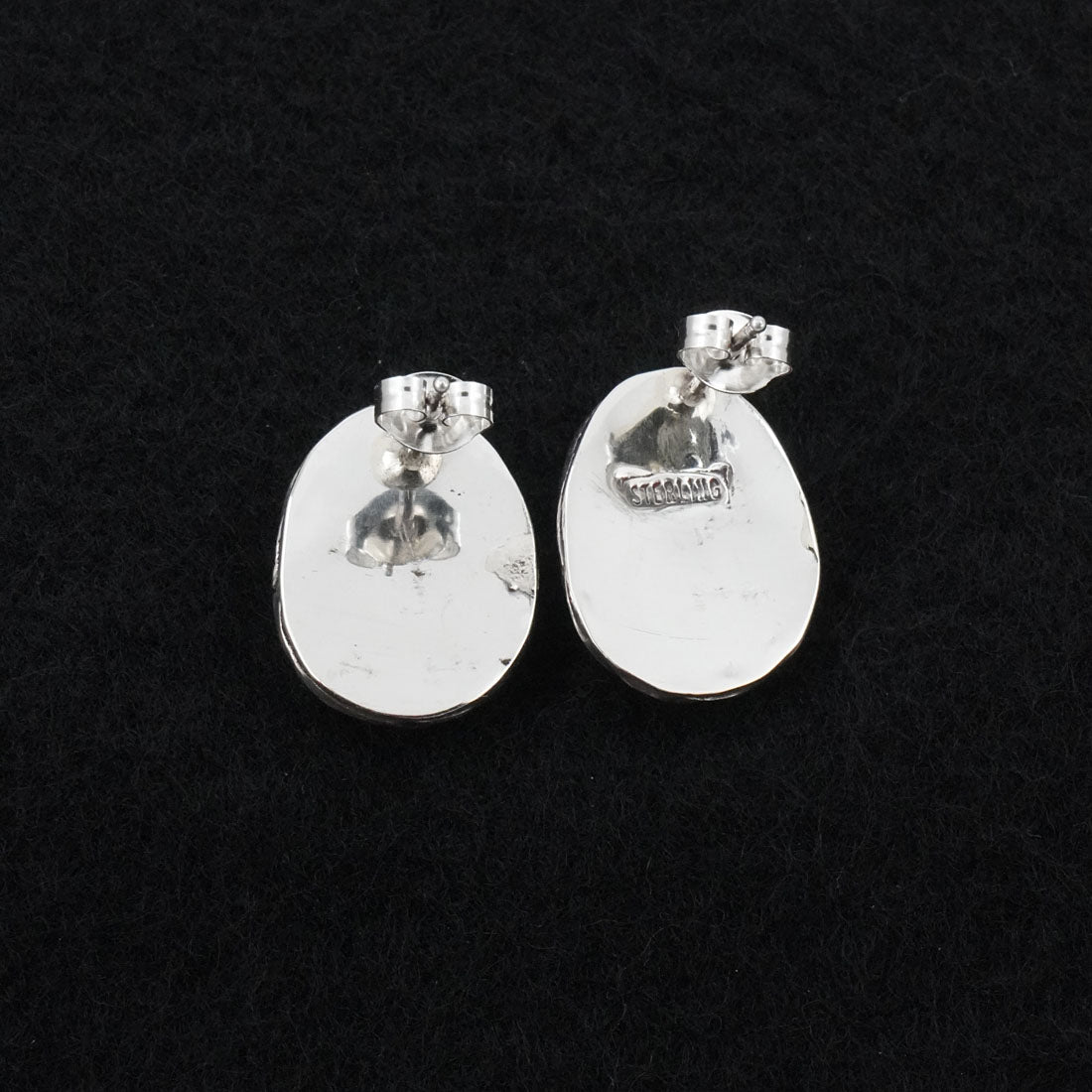 Ernest Hawthorne Turquoise & Sterling Silver Earrings