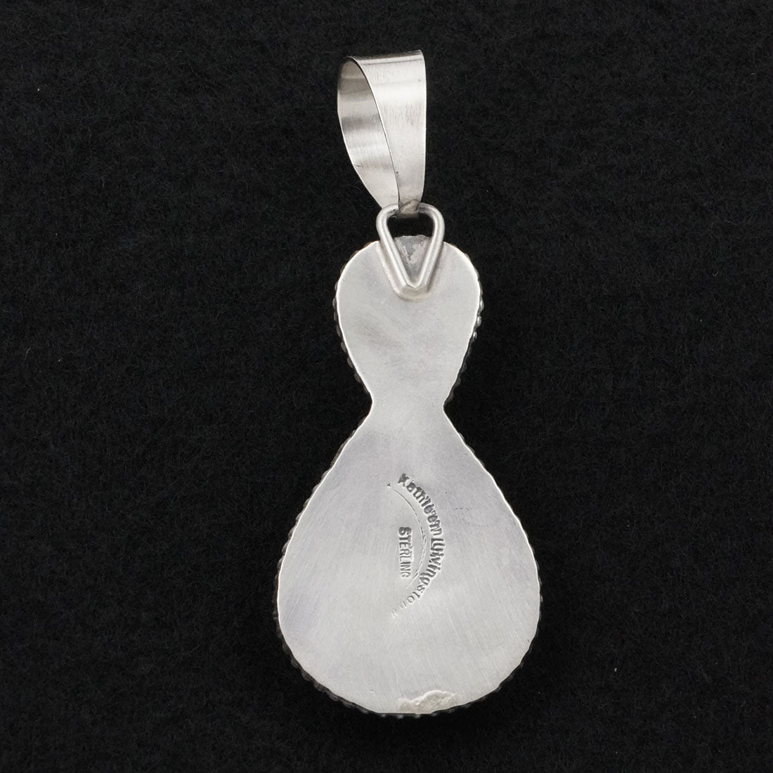 Kathleen Livingston Spiny Oyster & Sterling Silver Pendant