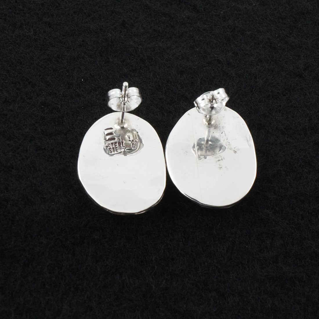 Ernest Hawthorne Turquoise & Sterling Silver Earrings