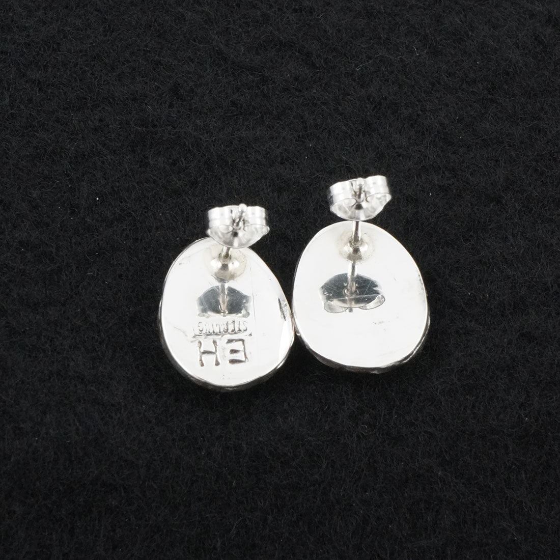 Ernest Hawthorne Turquoise & Sterling Silver Earrings