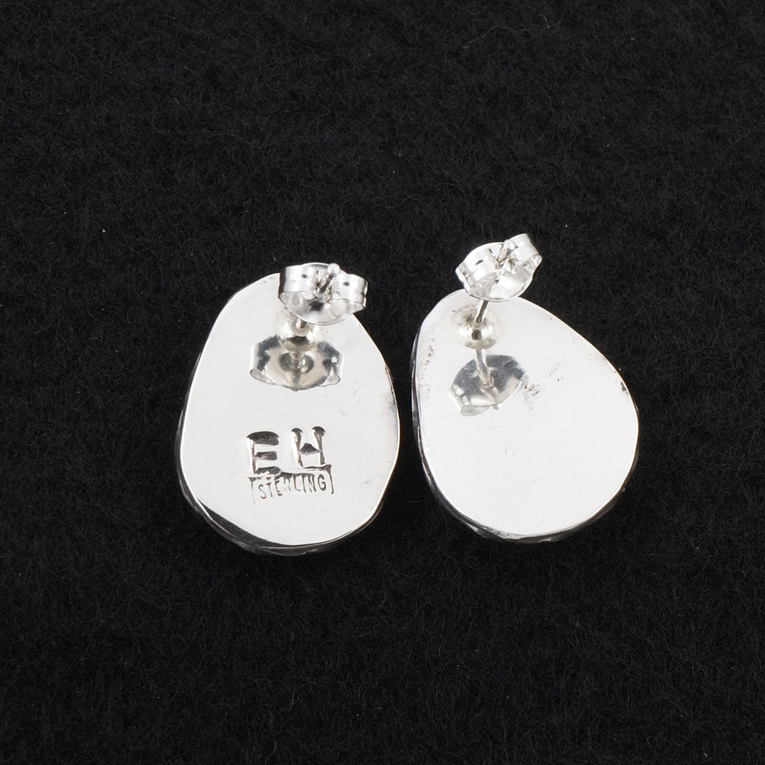 Ernest Hawthorne Turquoise & Sterling Silver Earrings