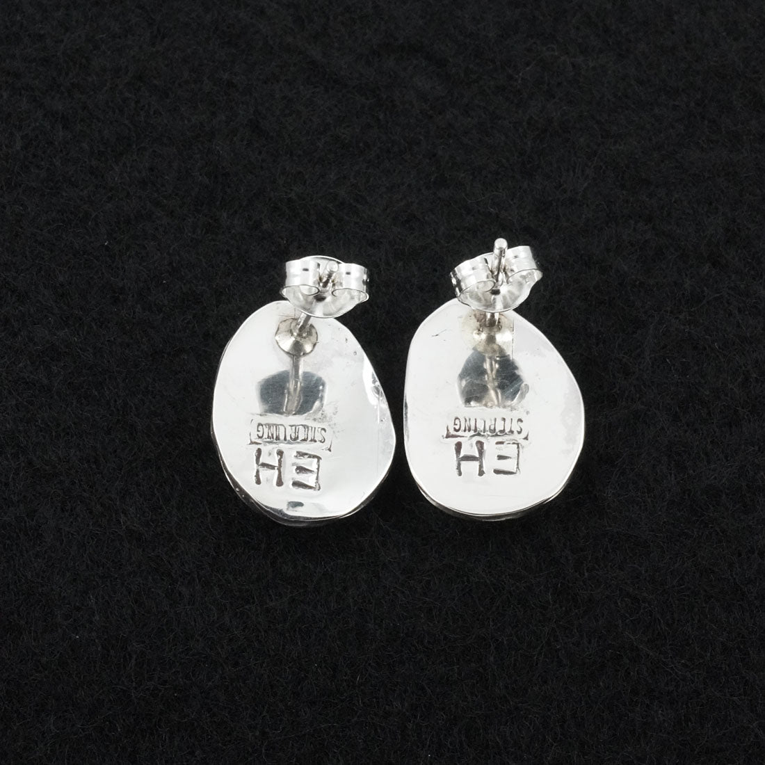 Ernest Hawthorne Turquoise & Sterling Silver Earrings