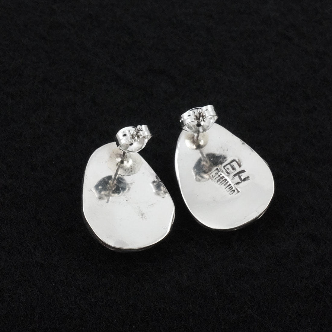 Ernest Hawthorne Turquoise & Sterling Silver Earrings