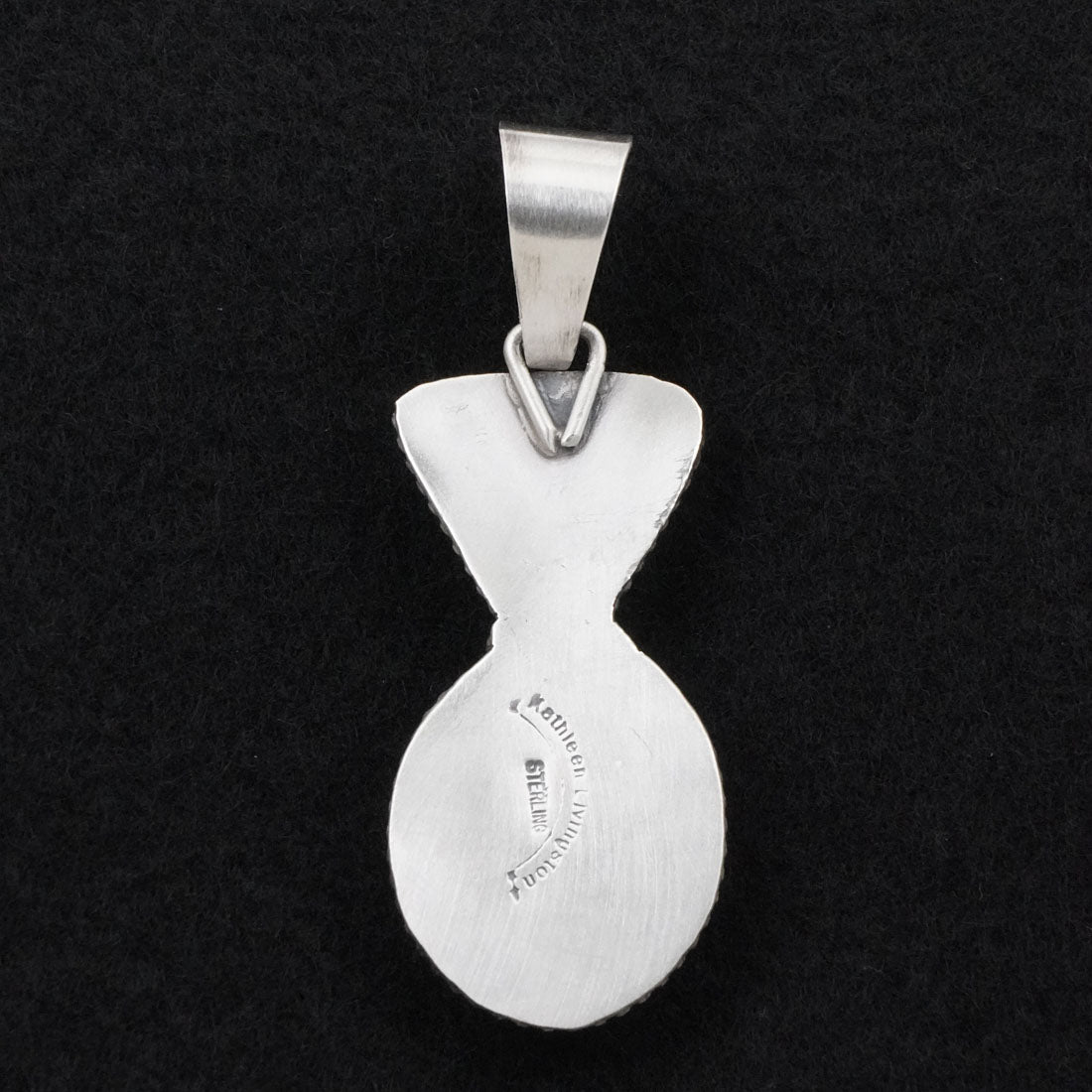 Kathleen Livingston Spiny Oyster & Sterling Silver Pendant