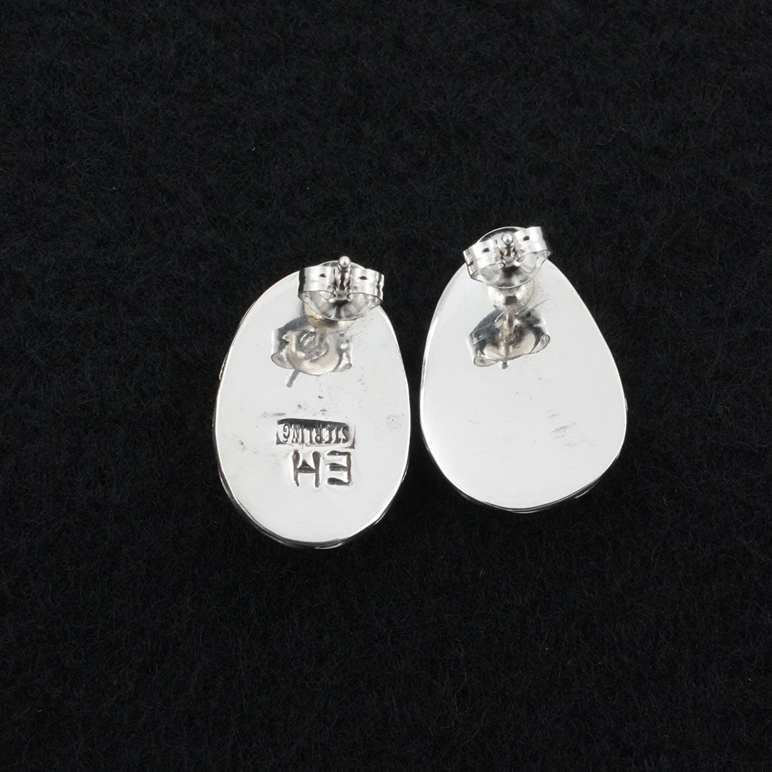 Ernest Hawthorne Turquoise & Sterling Silver Earrings