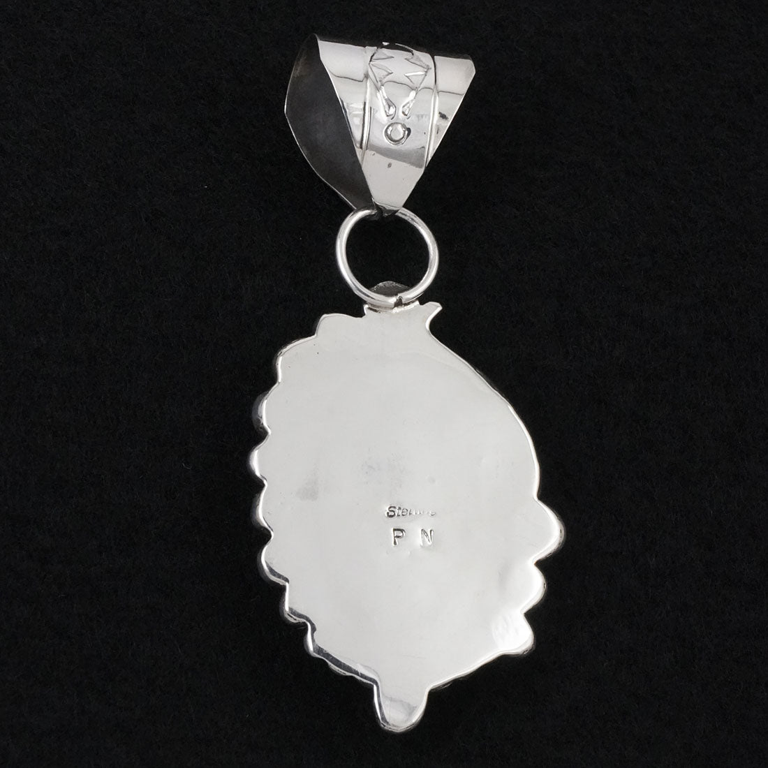 Phil Nez Turquoise & Sterling Silver Pendant