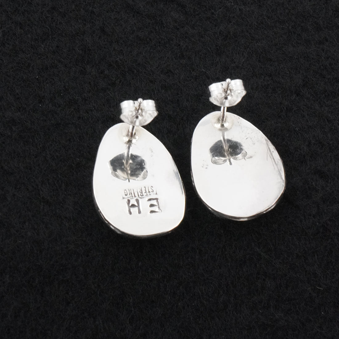 Ernest Hawthorne Turquoise & Sterling Silver Earrings
