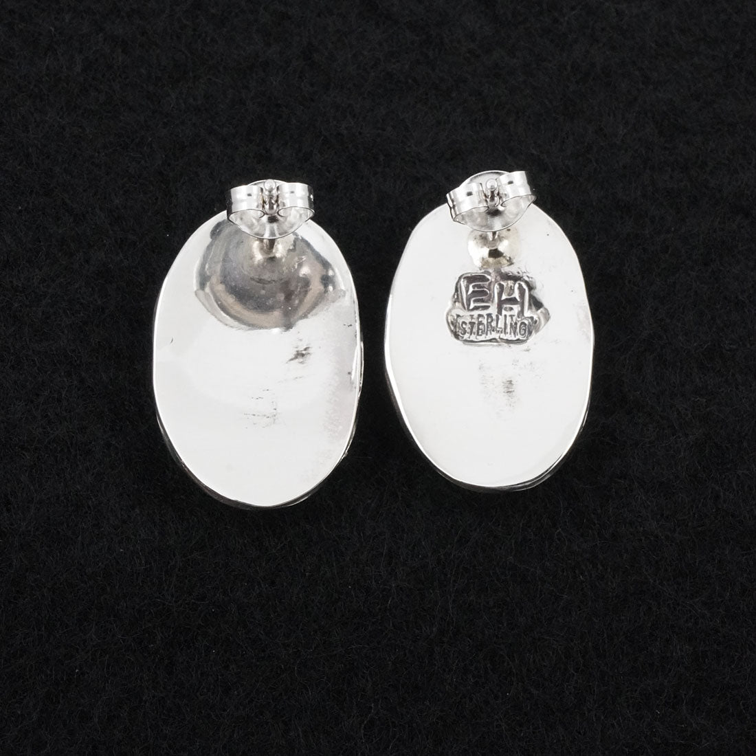 Ernest Hawthorne Turquoise & Sterling Silver Earrings