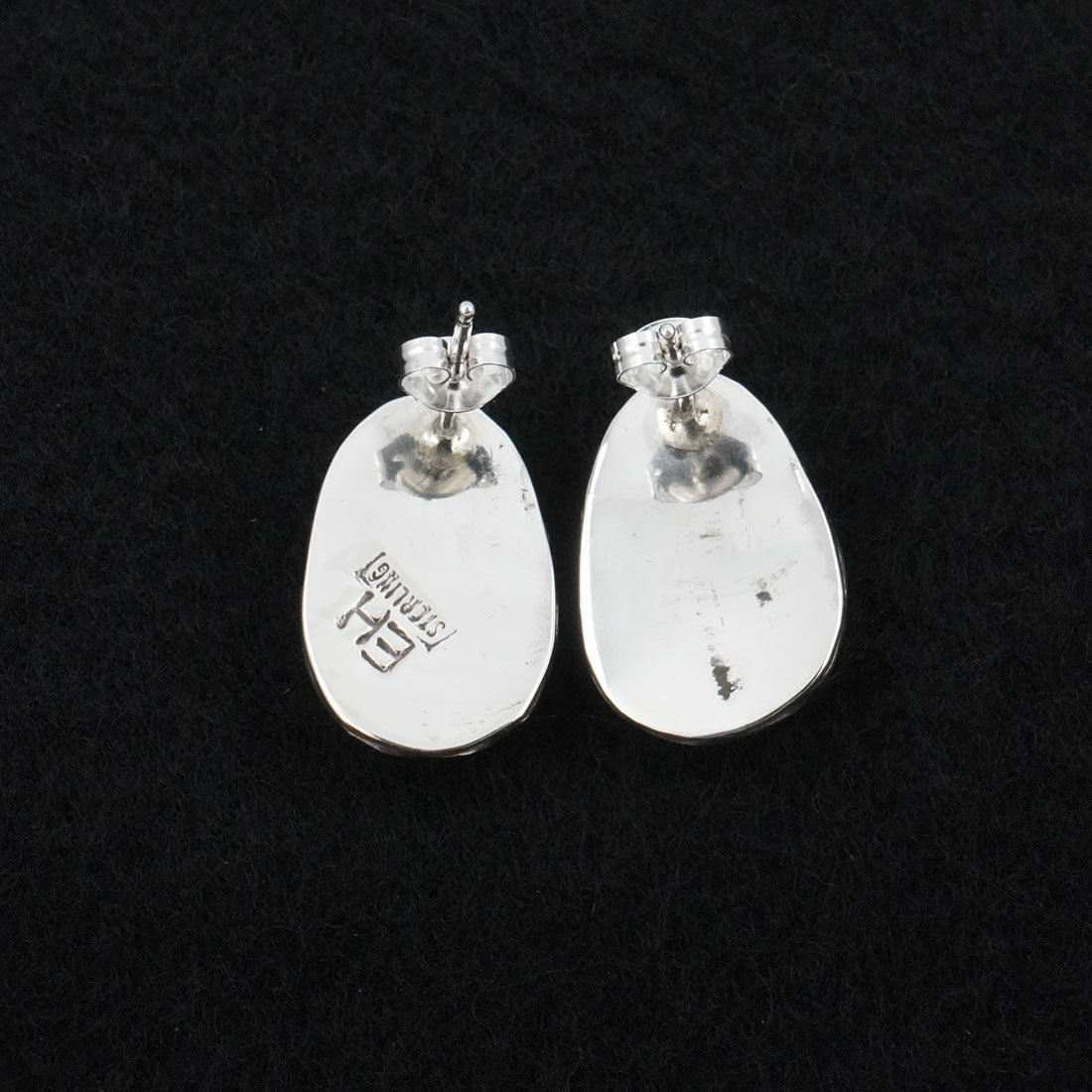 Ernest Hawthorne Turquoise & Sterling Silver Earrings