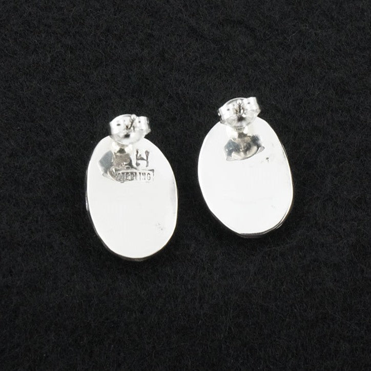 Ernest Hawthorne Turquoise & Sterling Silver Earrings