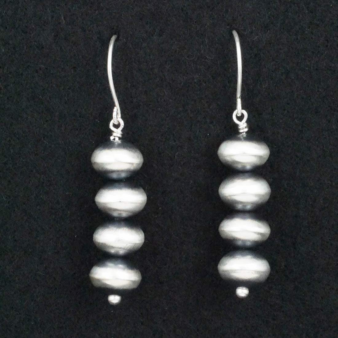 Bryannen Halwood Sterling Silver Navajo Pearl Earrings