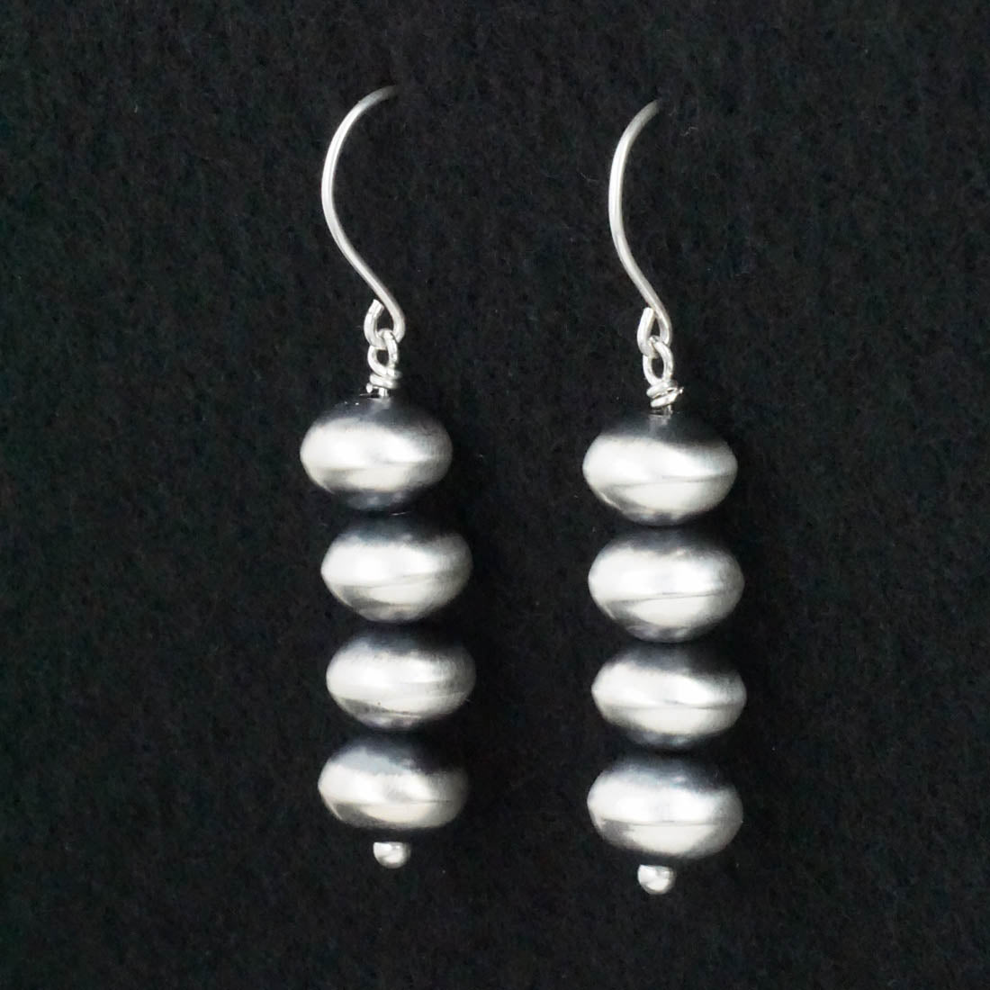 Bryannen Halwood Sterling Silver Navajo Pearl Earrings