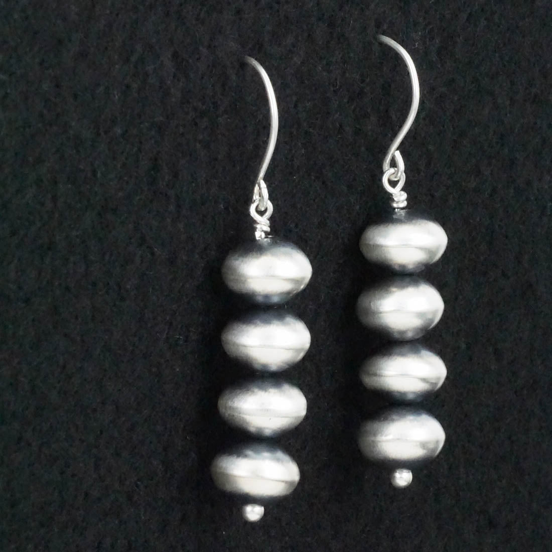 Bryannen Halwood Sterling Silver Navajo Pearl Earrings