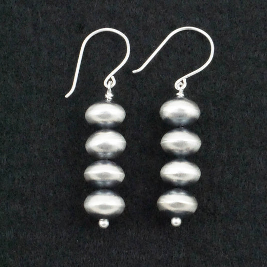 Bryannen Halwood Sterling Silver Navajo Pearl Earrings