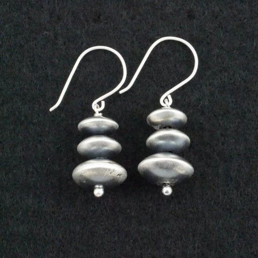Bryannen Halwood Sterling Silver Navajo Pearl Earrings