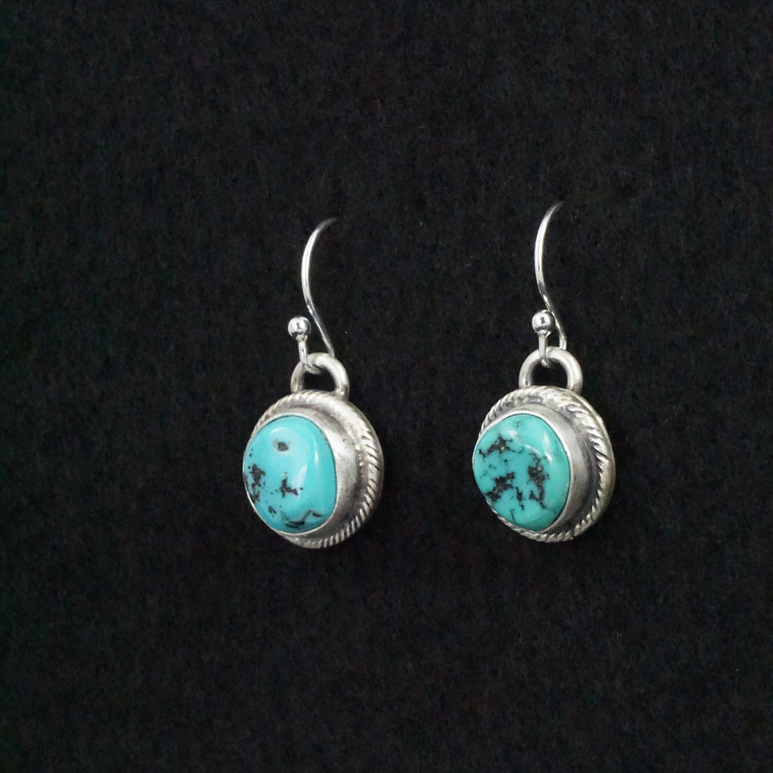 Bobby Johnson Turquoise & Sterling Silver Necklace Set