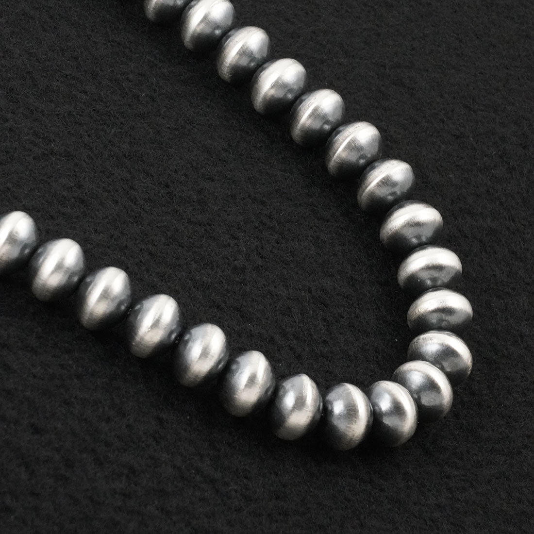 Preston Haley Sterling Silver Navajo Pearl Necklace 24"