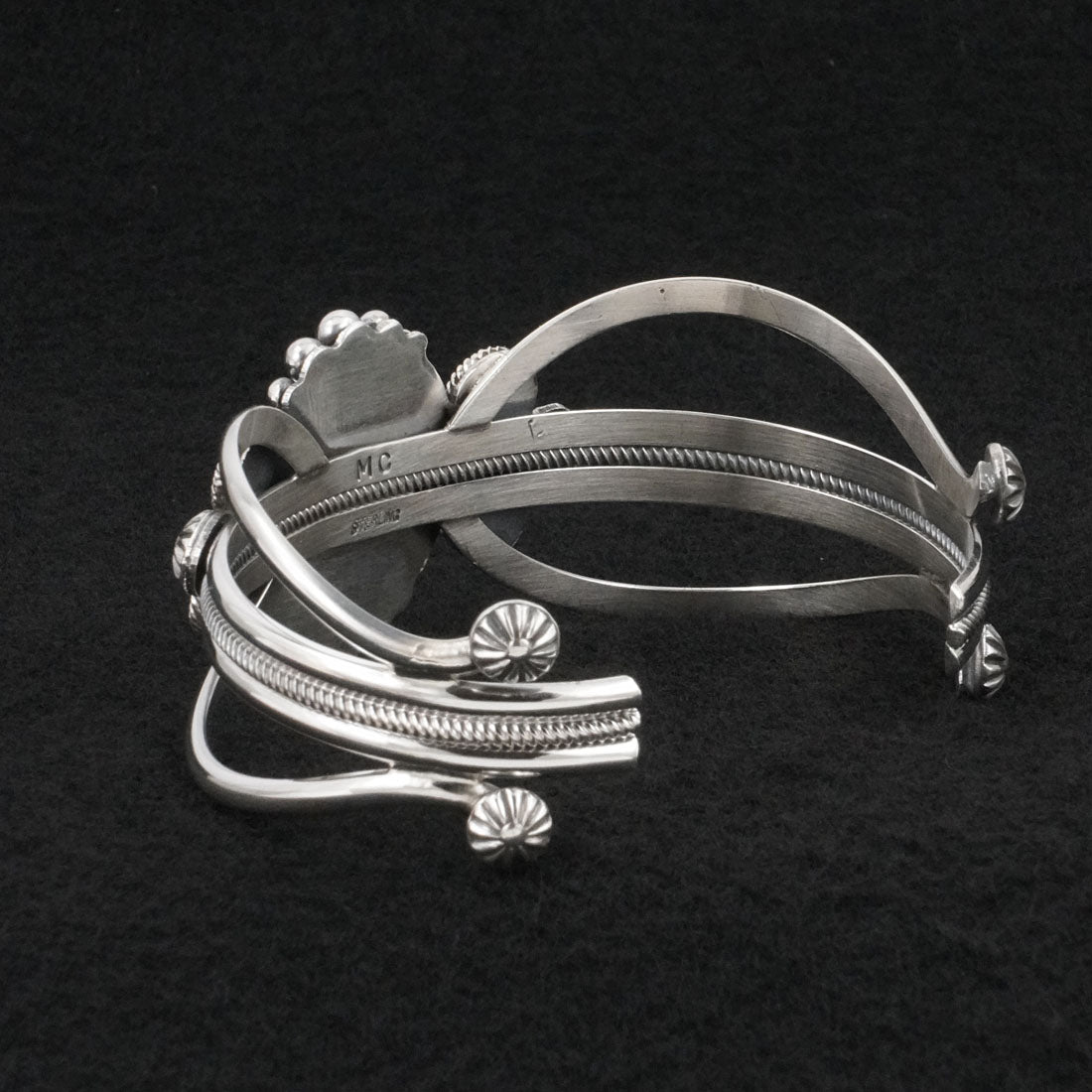 Michael Calladitto Turquoise & Sterling Silver Bracelet