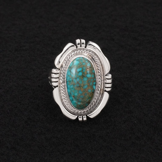 Thomas Francisco Turquoise & Sterling Silver Ring Size 7