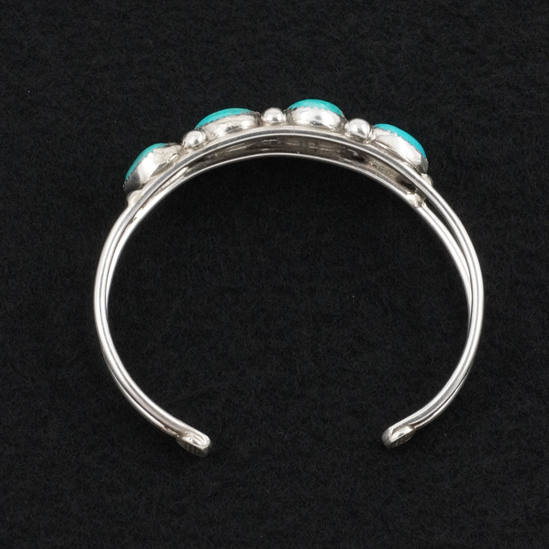 Priscilla Reeder Turquoise & Sterling Silver Bracelet