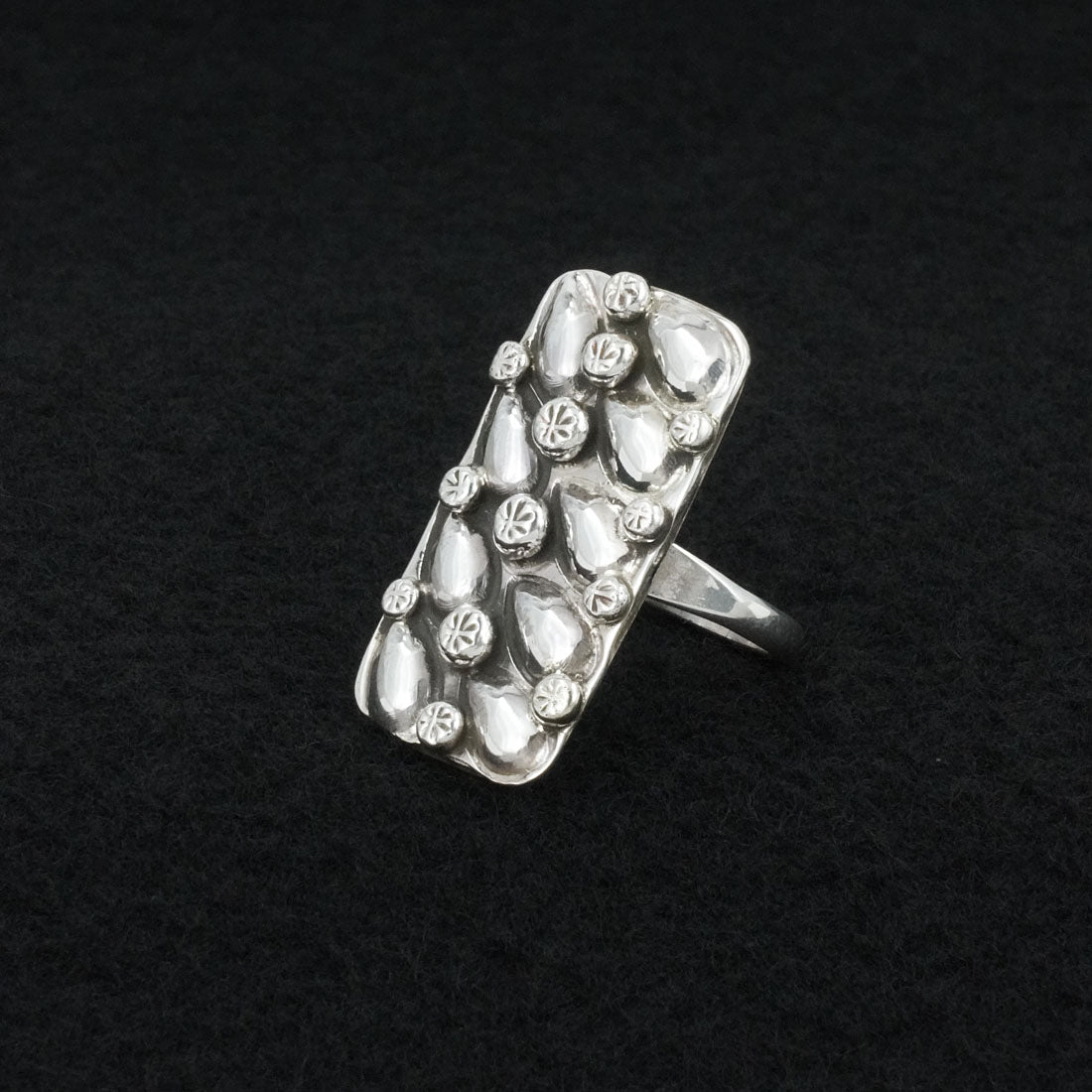 Priscilla Reeder Sterling Silver Ring Sz. 8