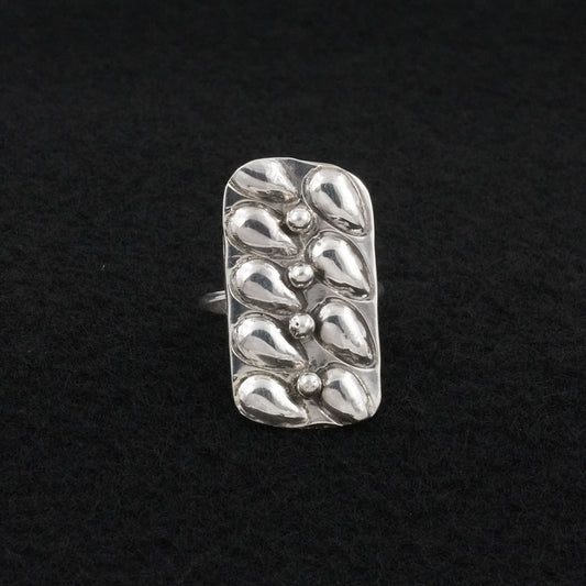 Priscilla Reeder Sterling Silver Ring Sz. 7.5