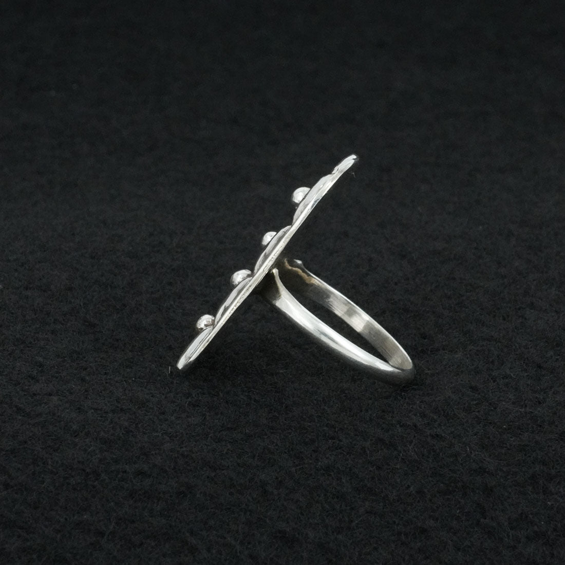 Priscilla Reeder Sterling Silver Ring Sz. 7.5