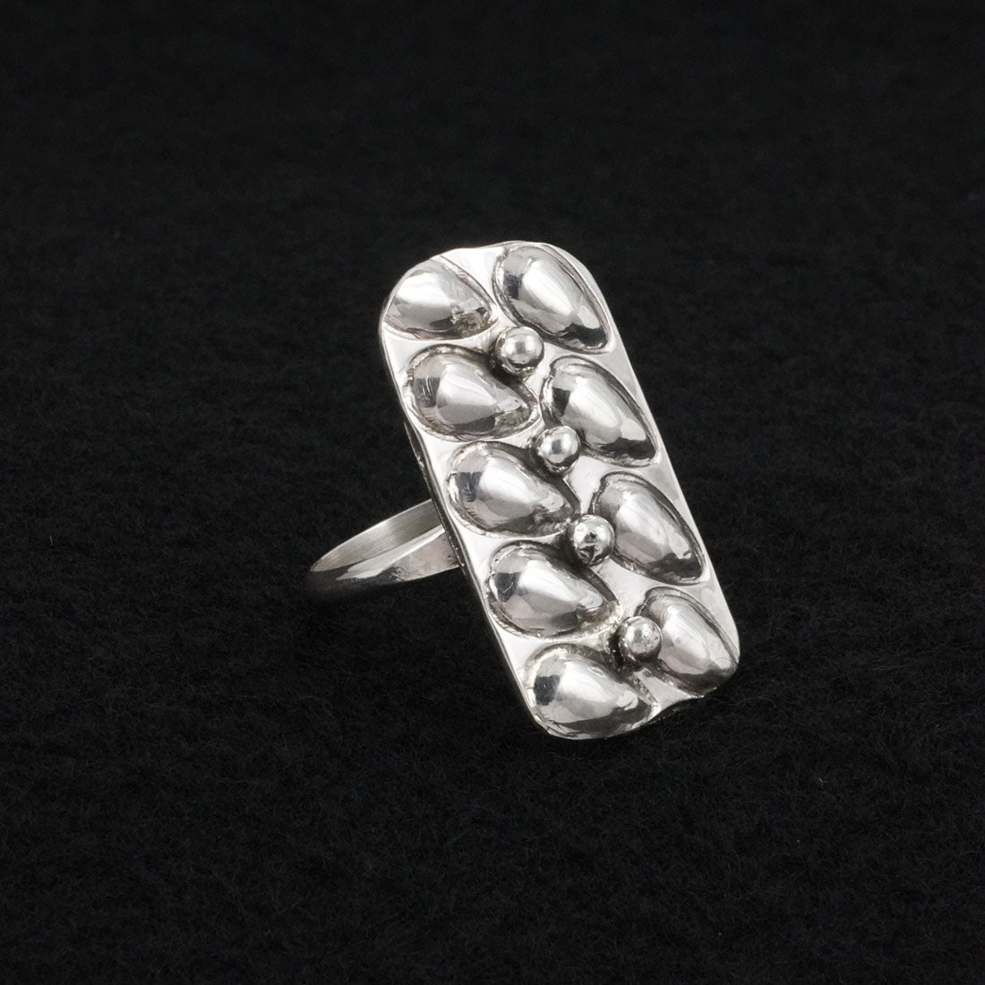 Priscilla Reeder Sterling Silver Ring Sz. 7.5