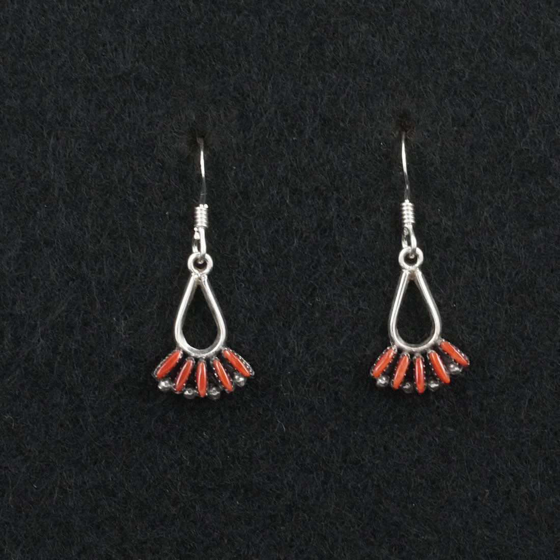 Mildred Ukestine Coral & Sterling Silver Necklace Set