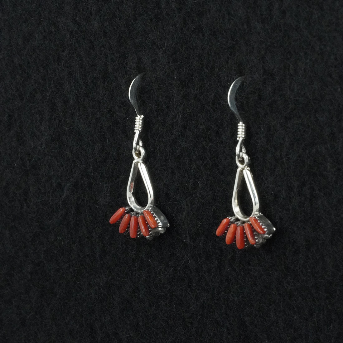 Mildred Ukestine Coral & Sterling Silver Necklace Set