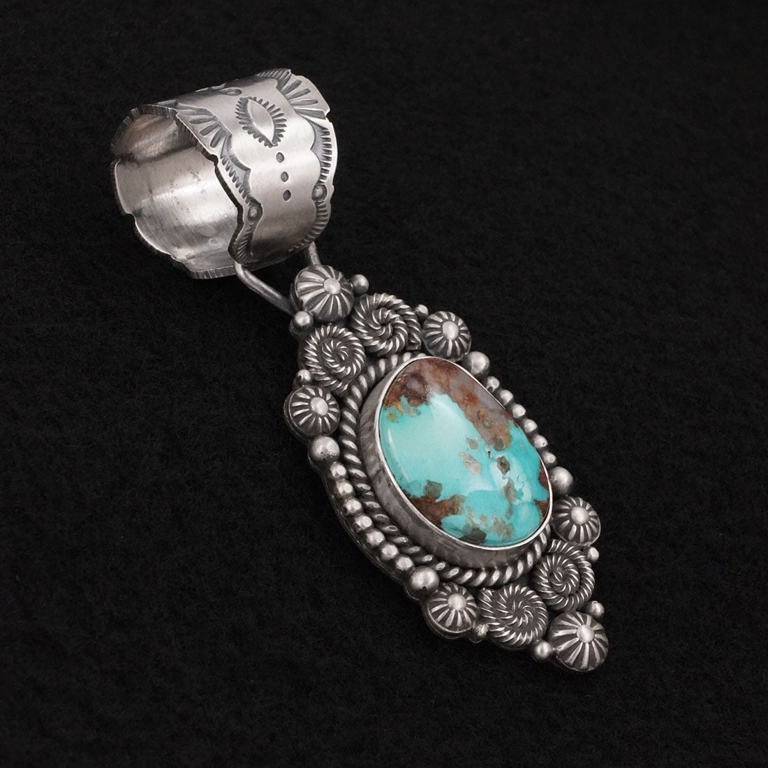 Rosita Calladitto Turquoise & Sterling Silver Pendant